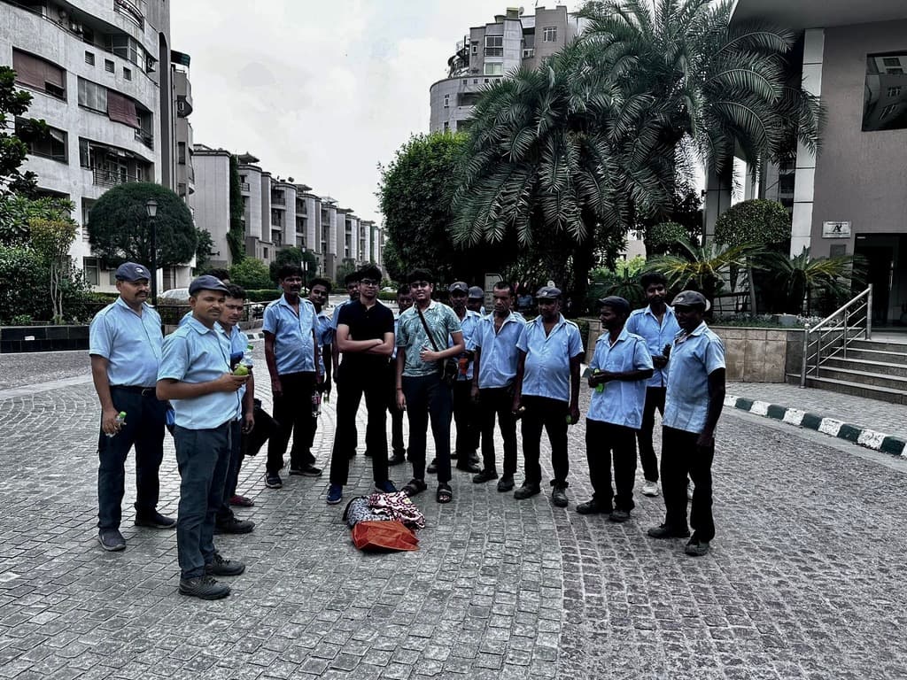Blue Collar Worker Outreach Drive : Delhi - Image 1